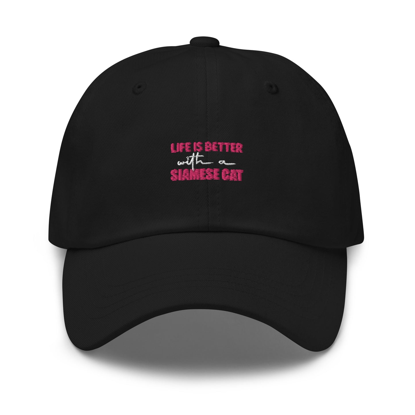 Life Is Better With A Siamese Cat Dad hat