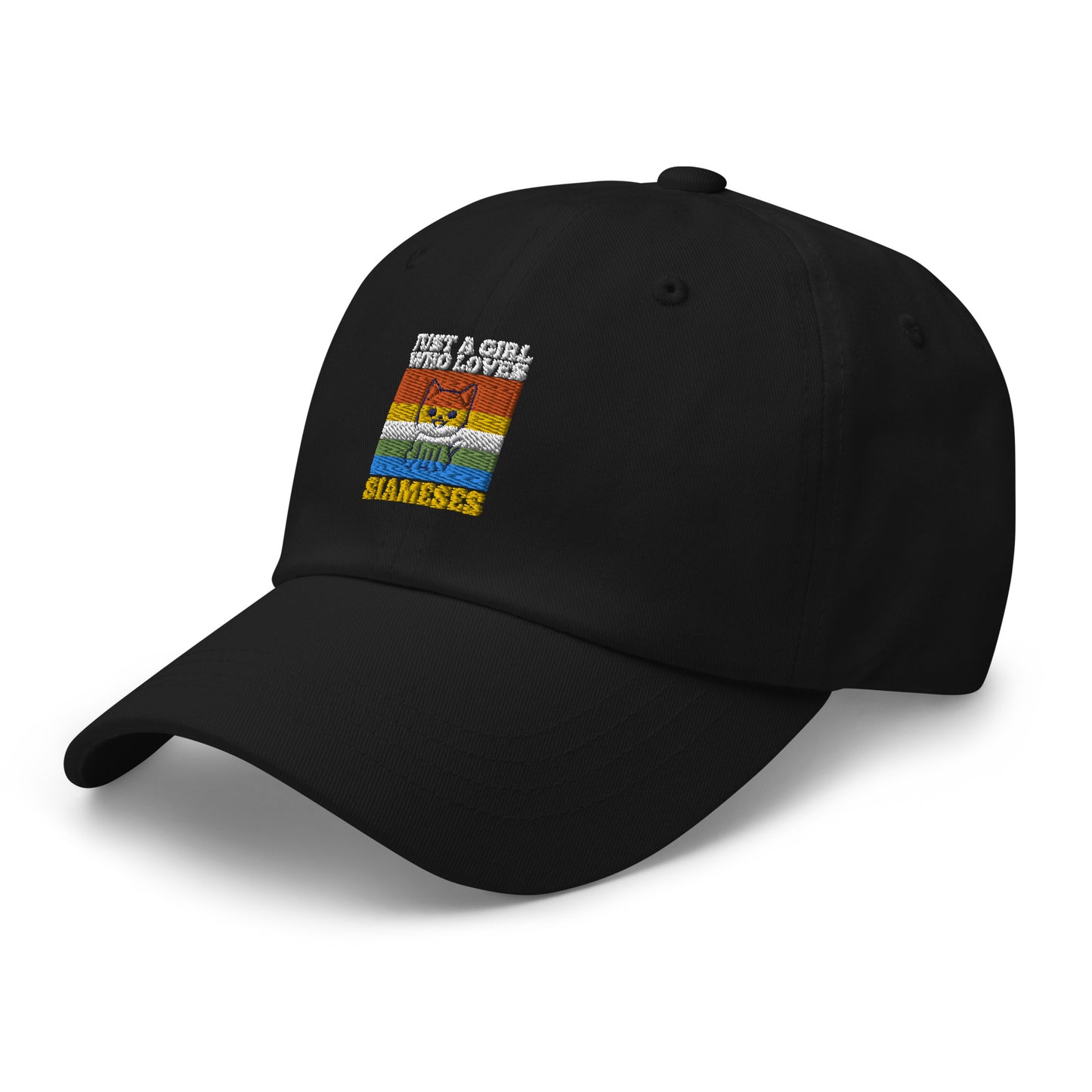 Just A Girl Who Loves Siameses Dad hat