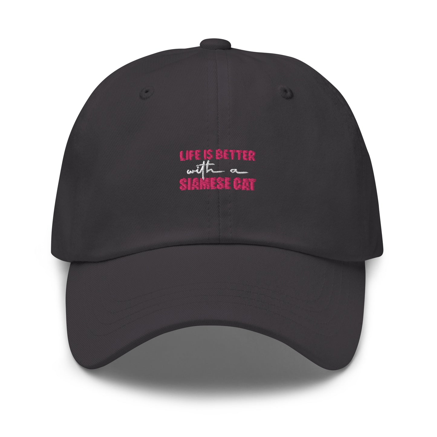 Life Is Better With A Siamese Cat Dad hat