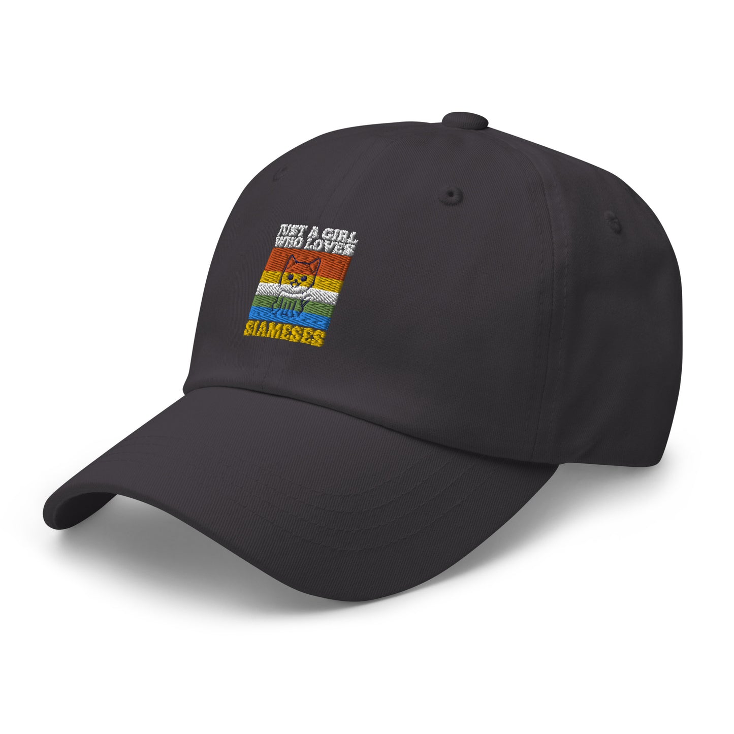 Just A Girl Who Loves Siameses Dad hat