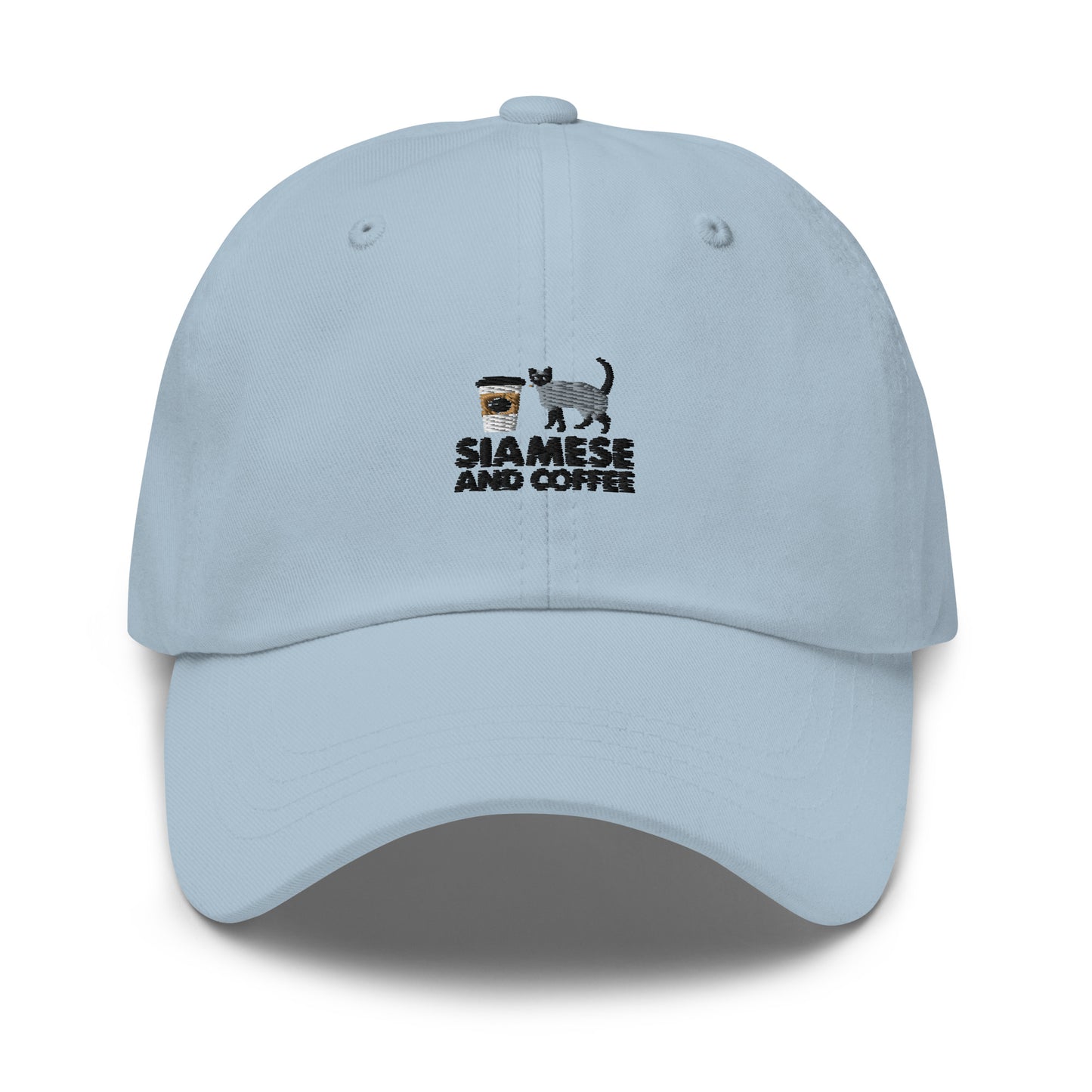 Siamese And Coffee Dad hat