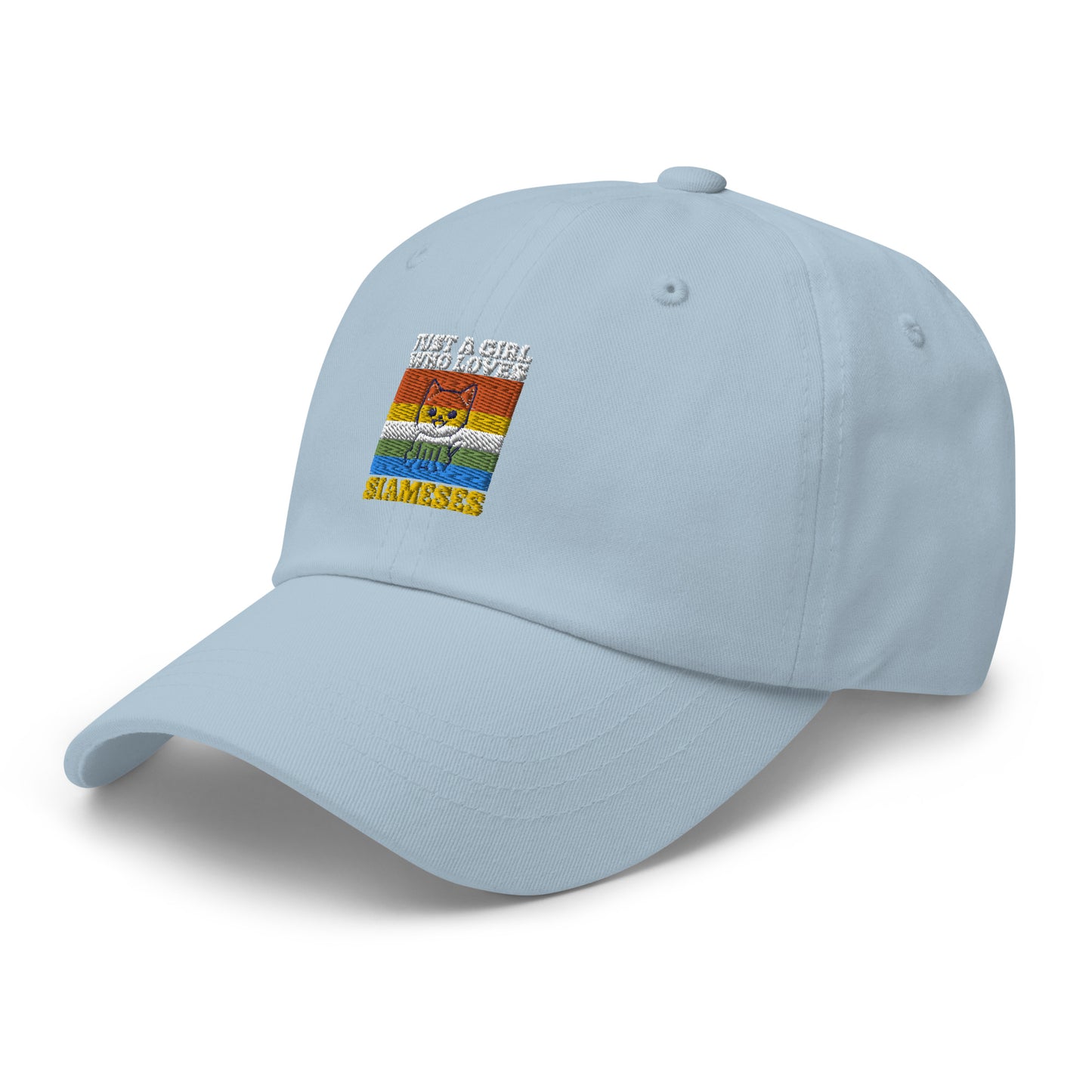 Just A Girl Who Loves Siameses Dad hat