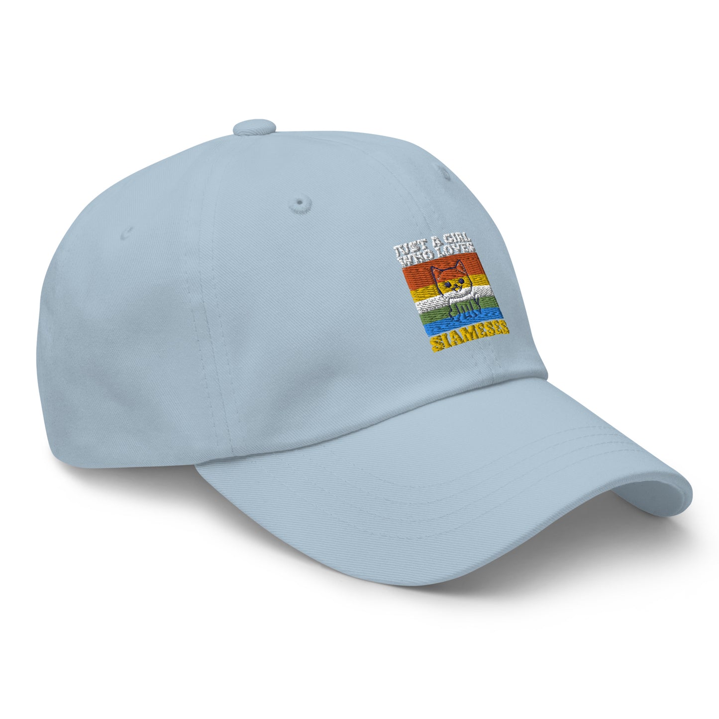 Just A Girl Who Loves Siameses Dad hat