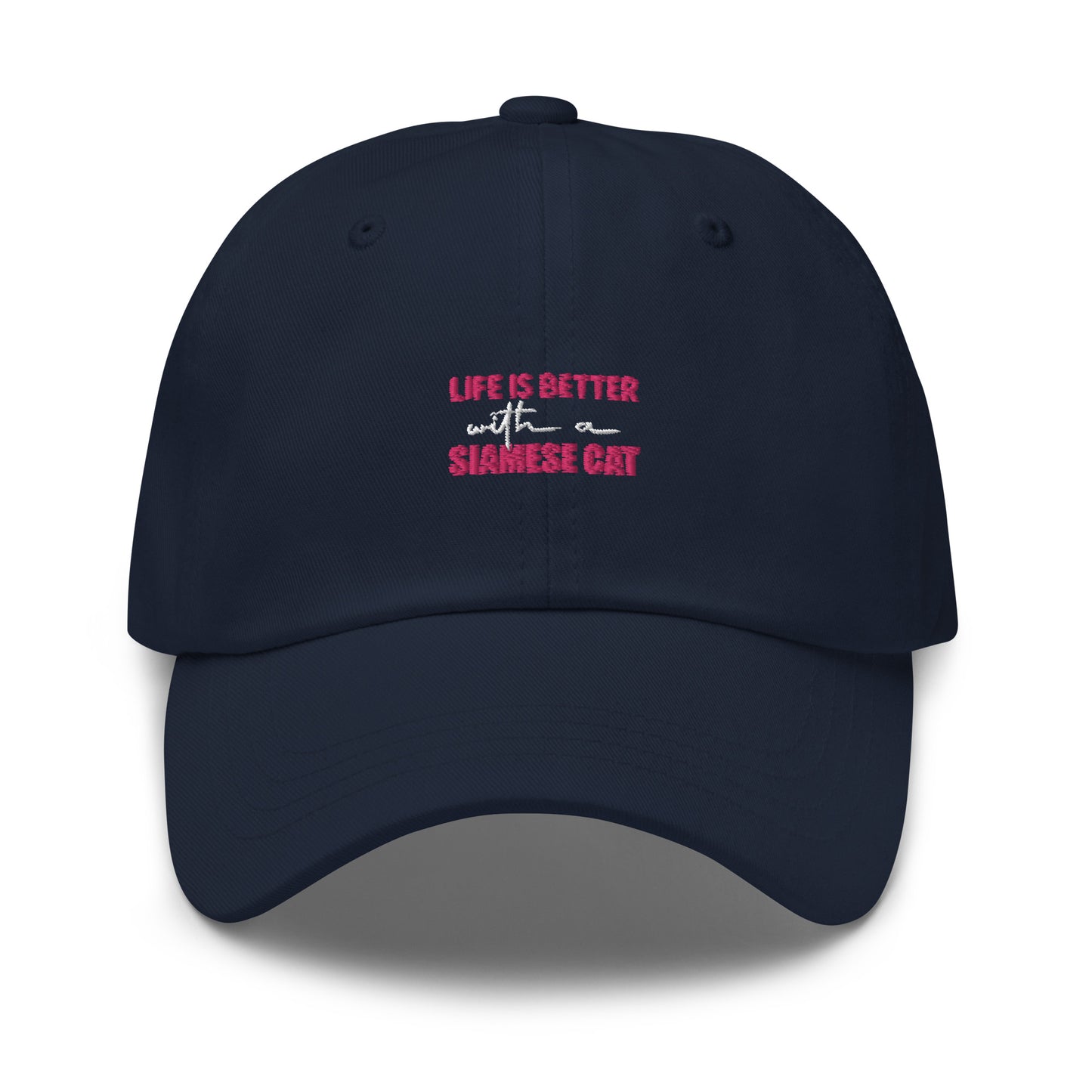 Life Is Better With A Siamese Cat Dad hat