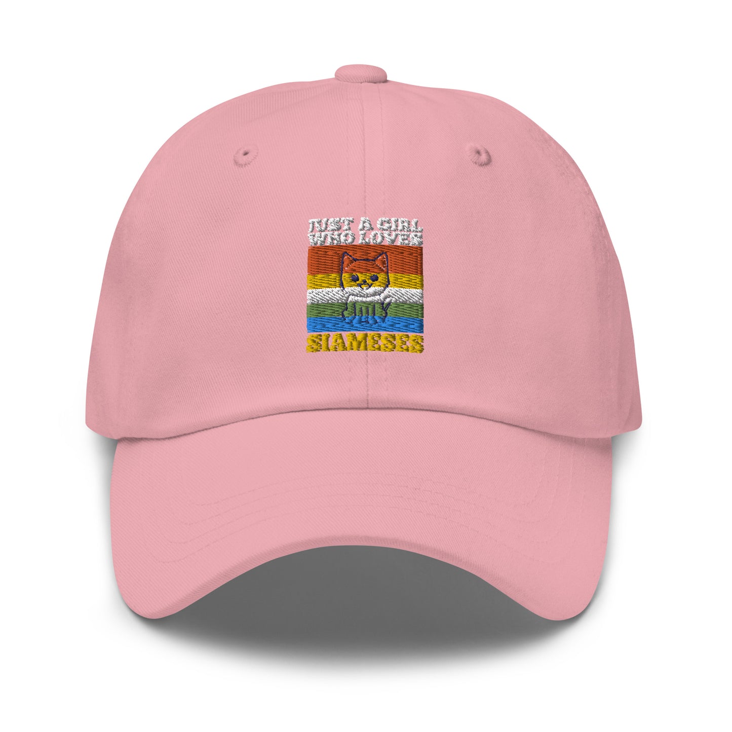 Just A Girl Who Loves Siameses Dad hat