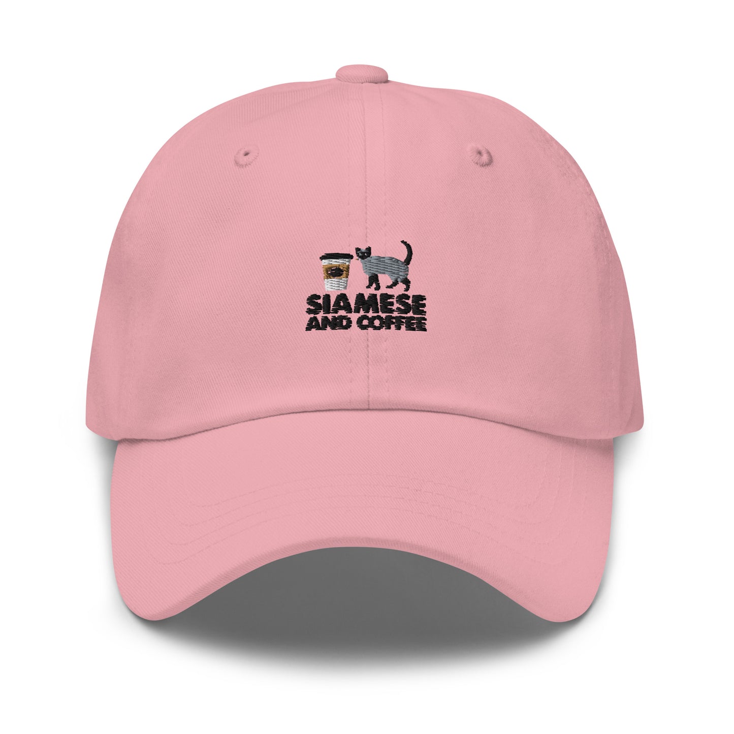 Siamese And Coffee Dad hat