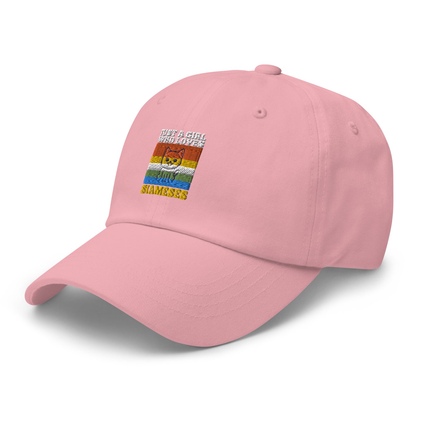 Just A Girl Who Loves Siameses Dad hat