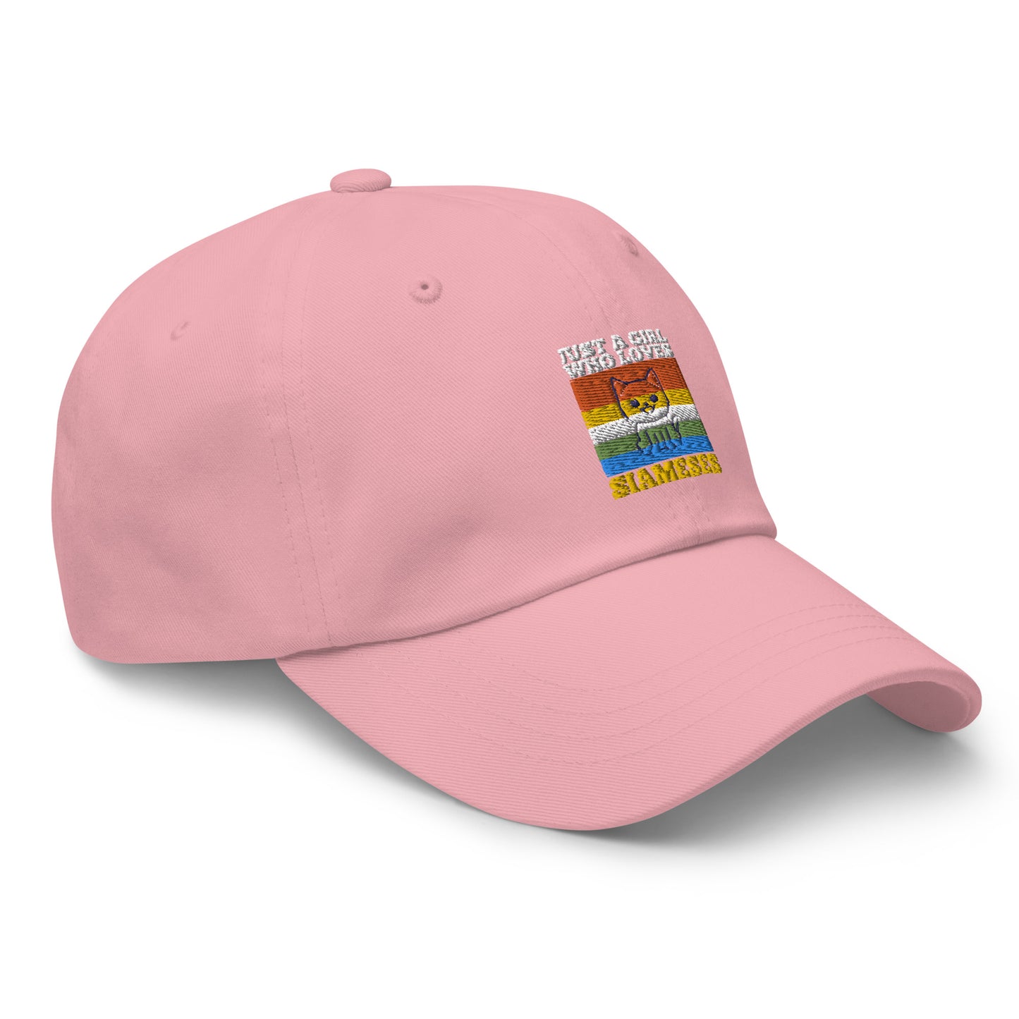 Just A Girl Who Loves Siameses Dad hat