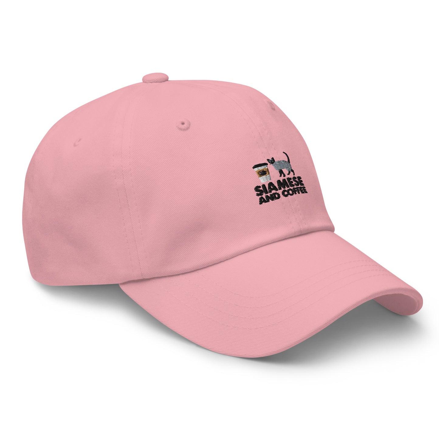 Siamese And Coffee Dad hat