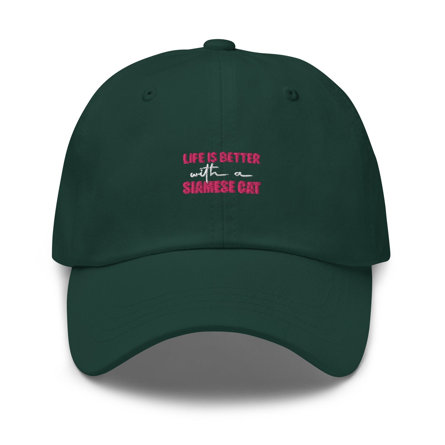 Life Is Better With A Siamese Cat Dad hat