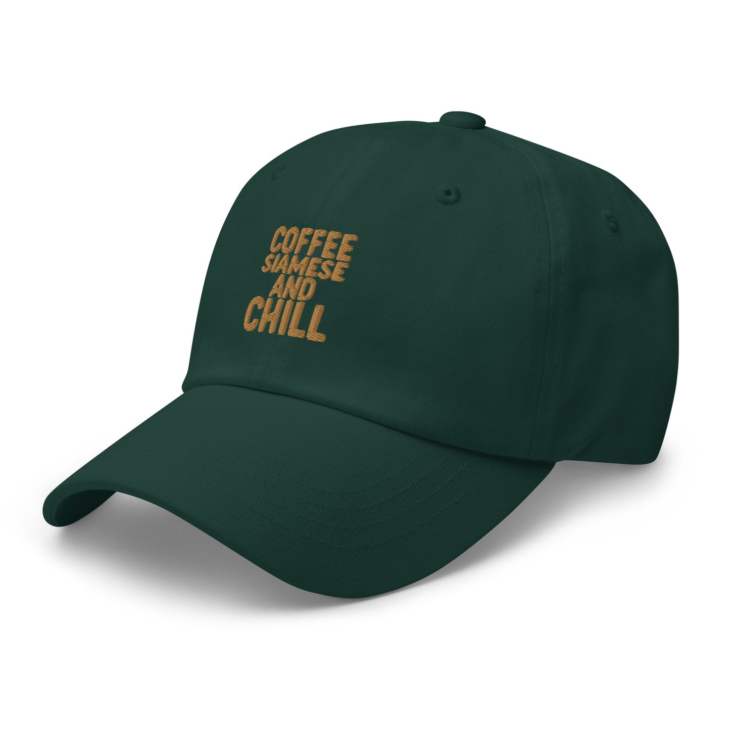 Coffee Siamese And Chill Dad hat