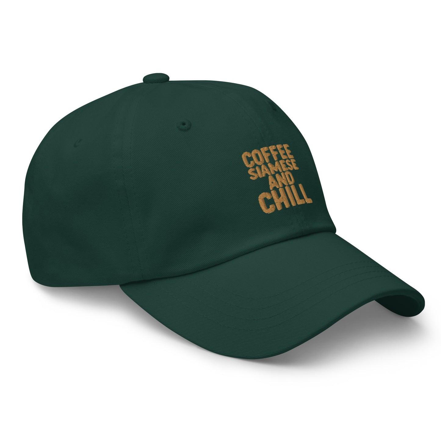 Coffee Siamese And Chill Dad hat