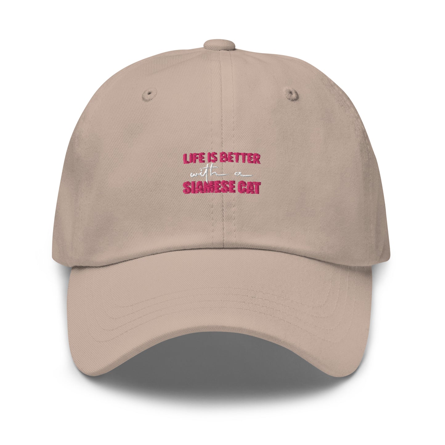 Life Is Better With A Siamese Cat Dad hat