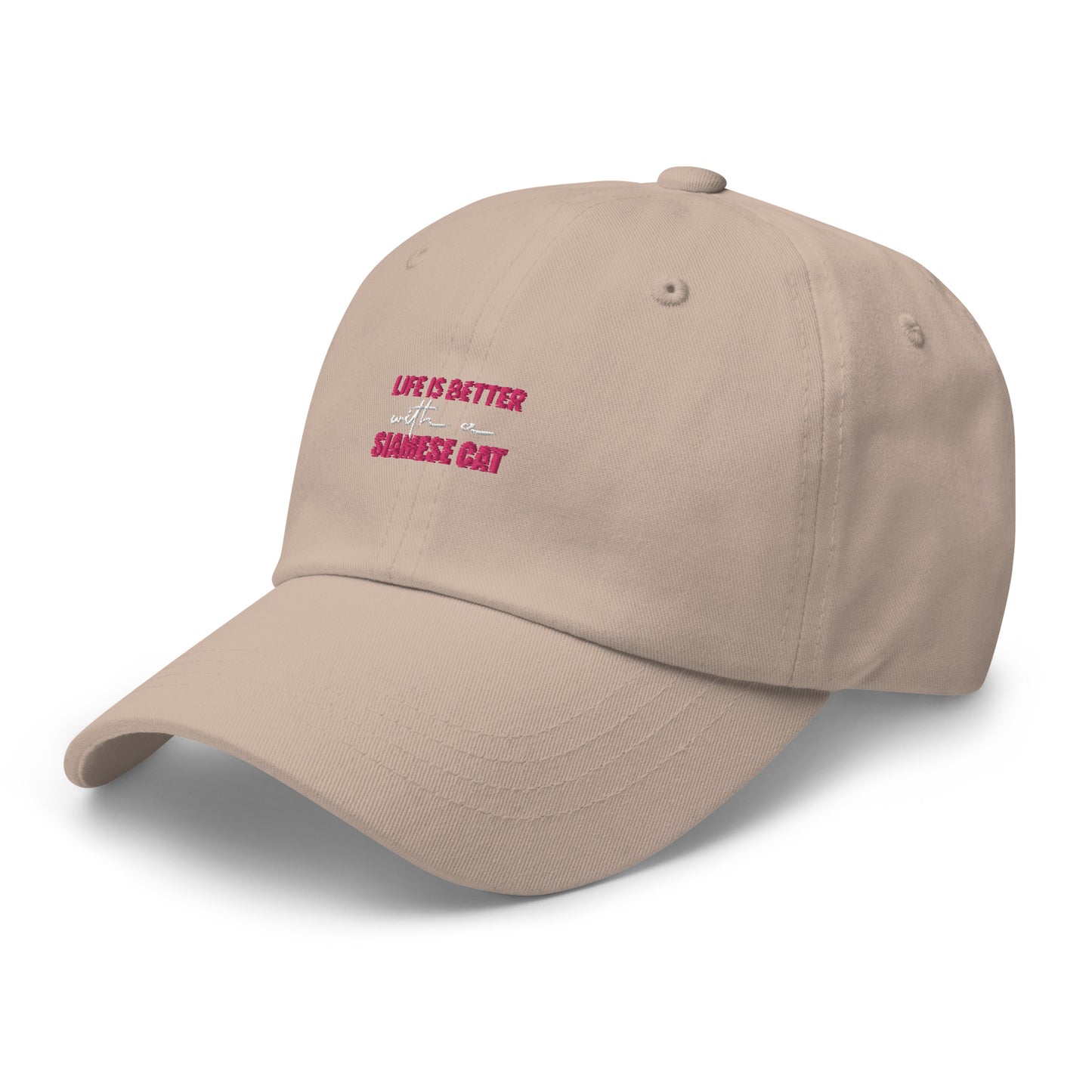Life Is Better With A Siamese Cat Dad hat