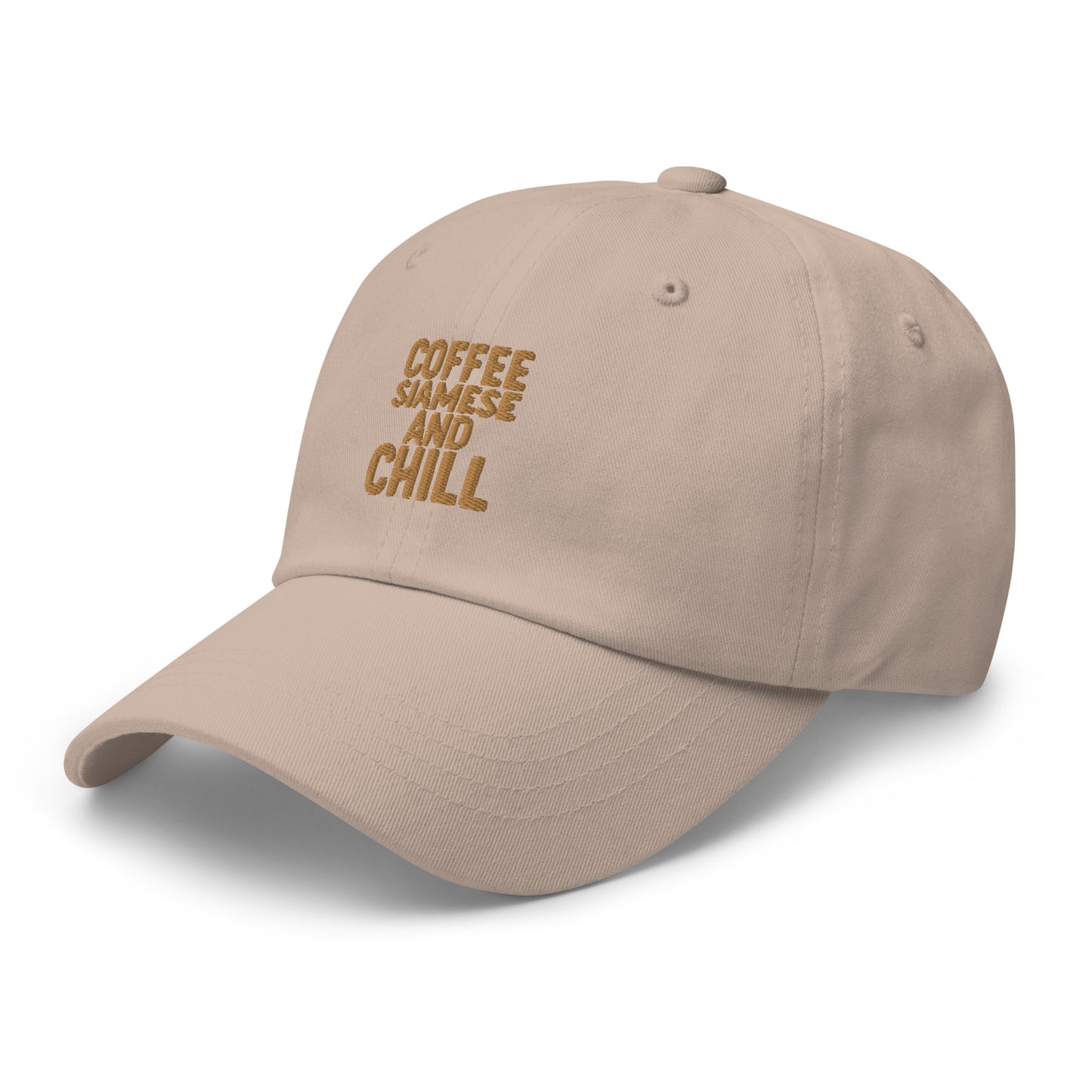 Coffee Siamese And Chill Dad hat