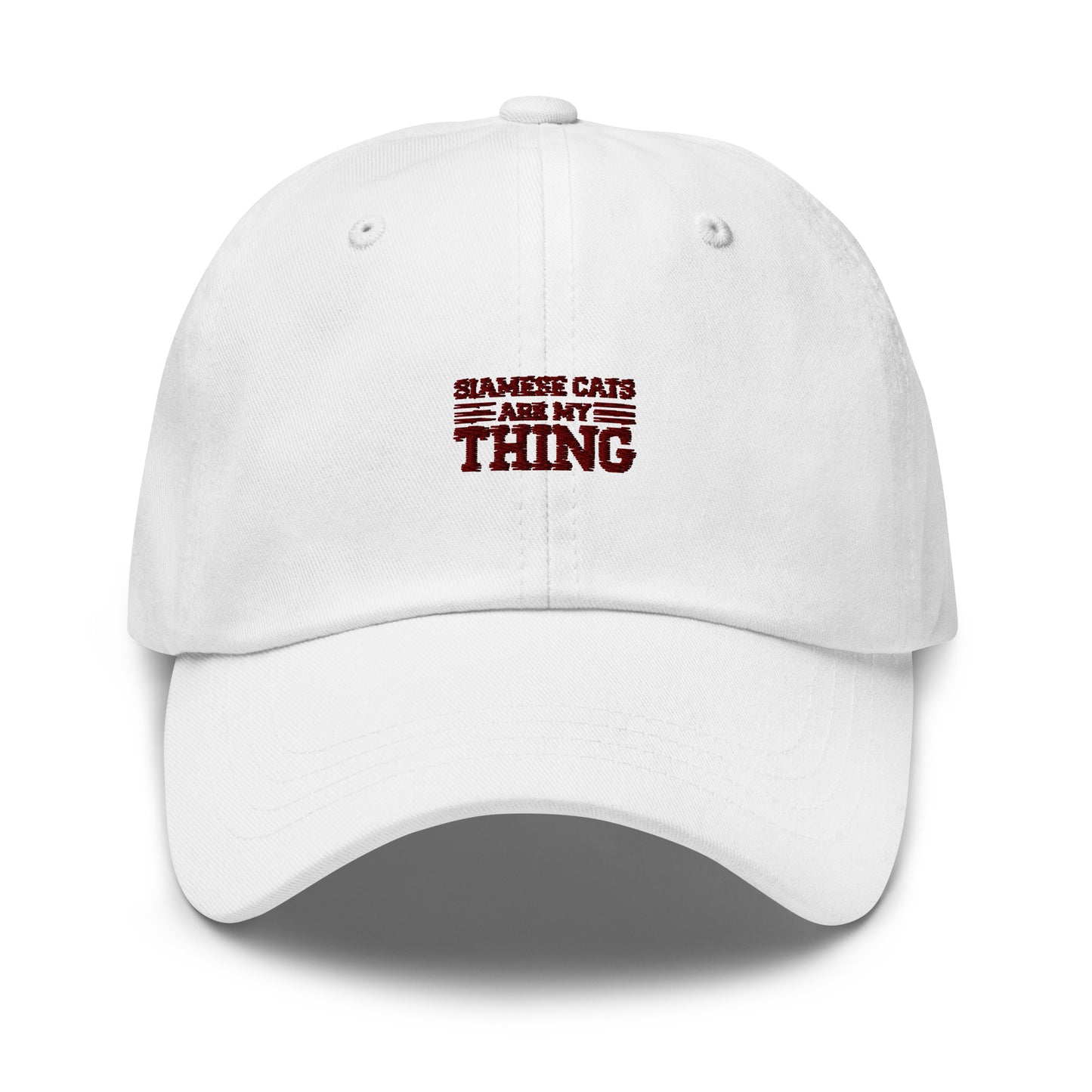 Siamese Cats Are My Thing Dad hat