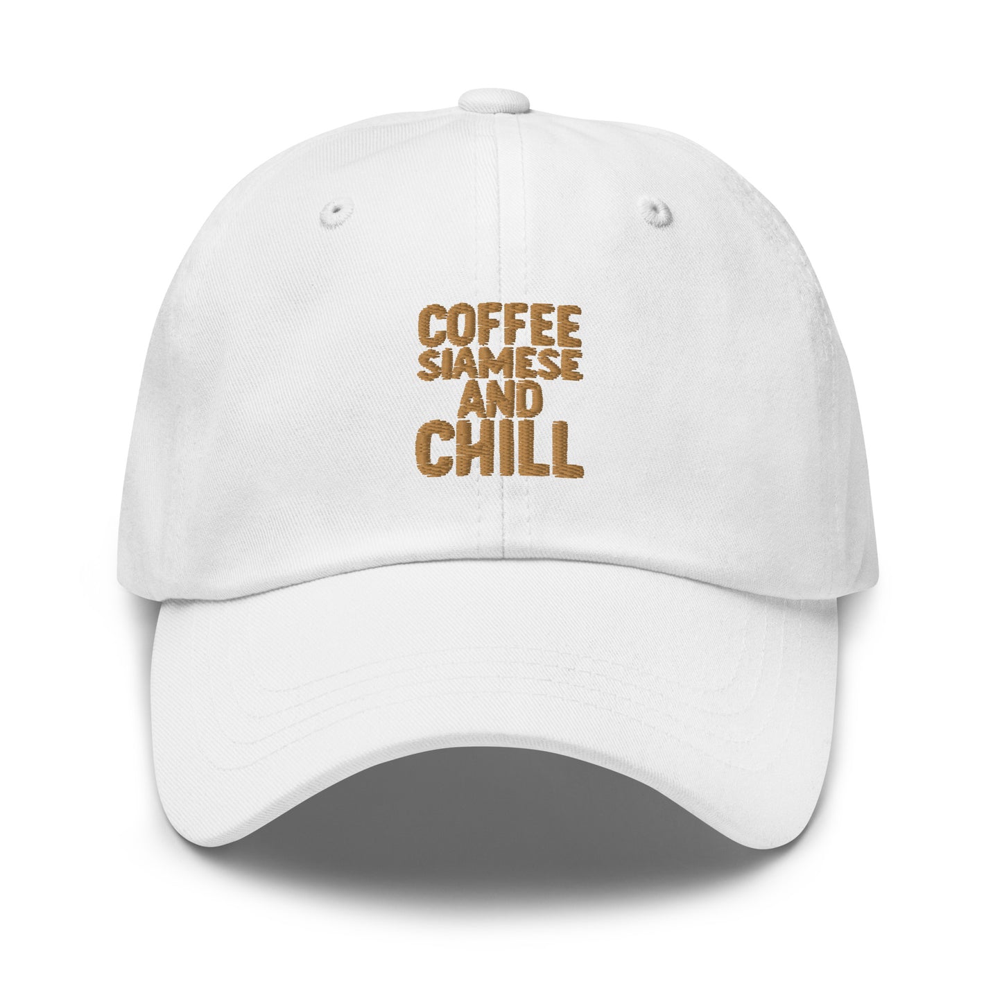 Coffee Siamese And Chill Dad hat