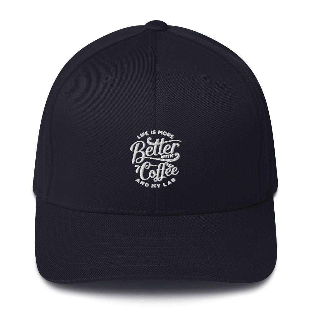 Today's Good Mood Is Sponsored By Coffee Structured Twill Cap