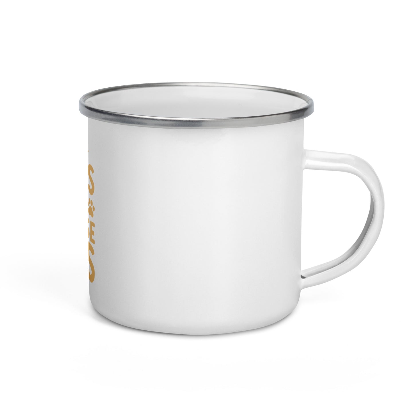 I Love Jesus And Siamese Cats Enamel Mug
