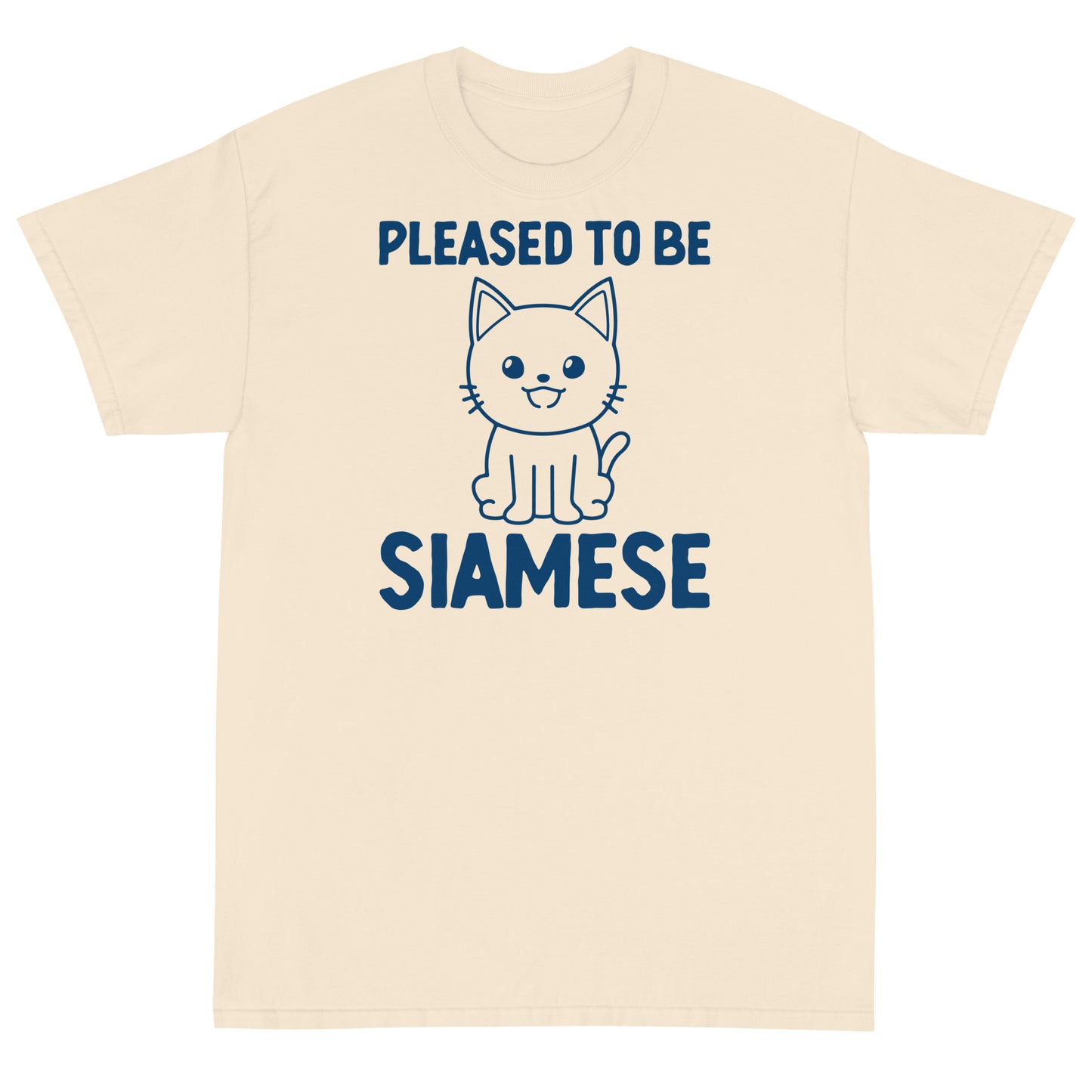 Pleased To Be Siamese Short Sleeve T-Shirt