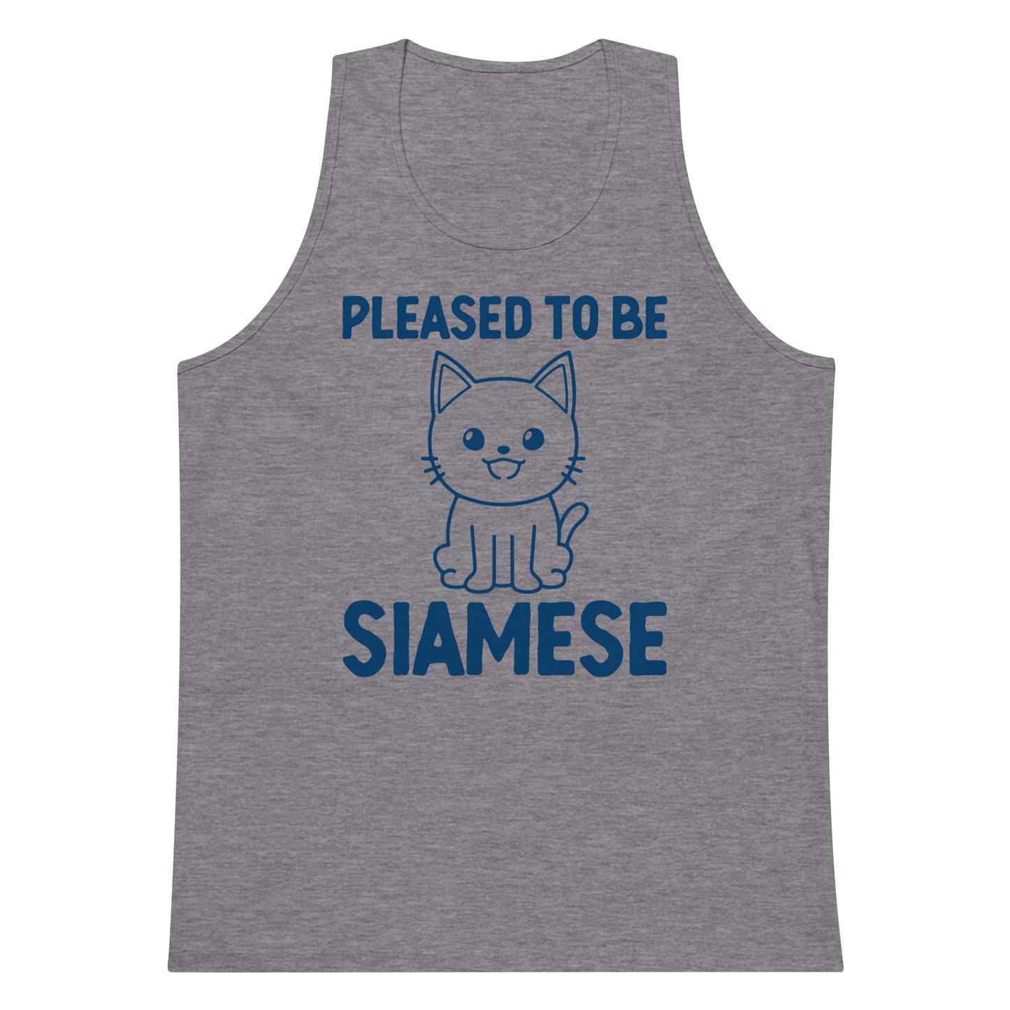 Please To Be Siamese Men’s premium tank top
