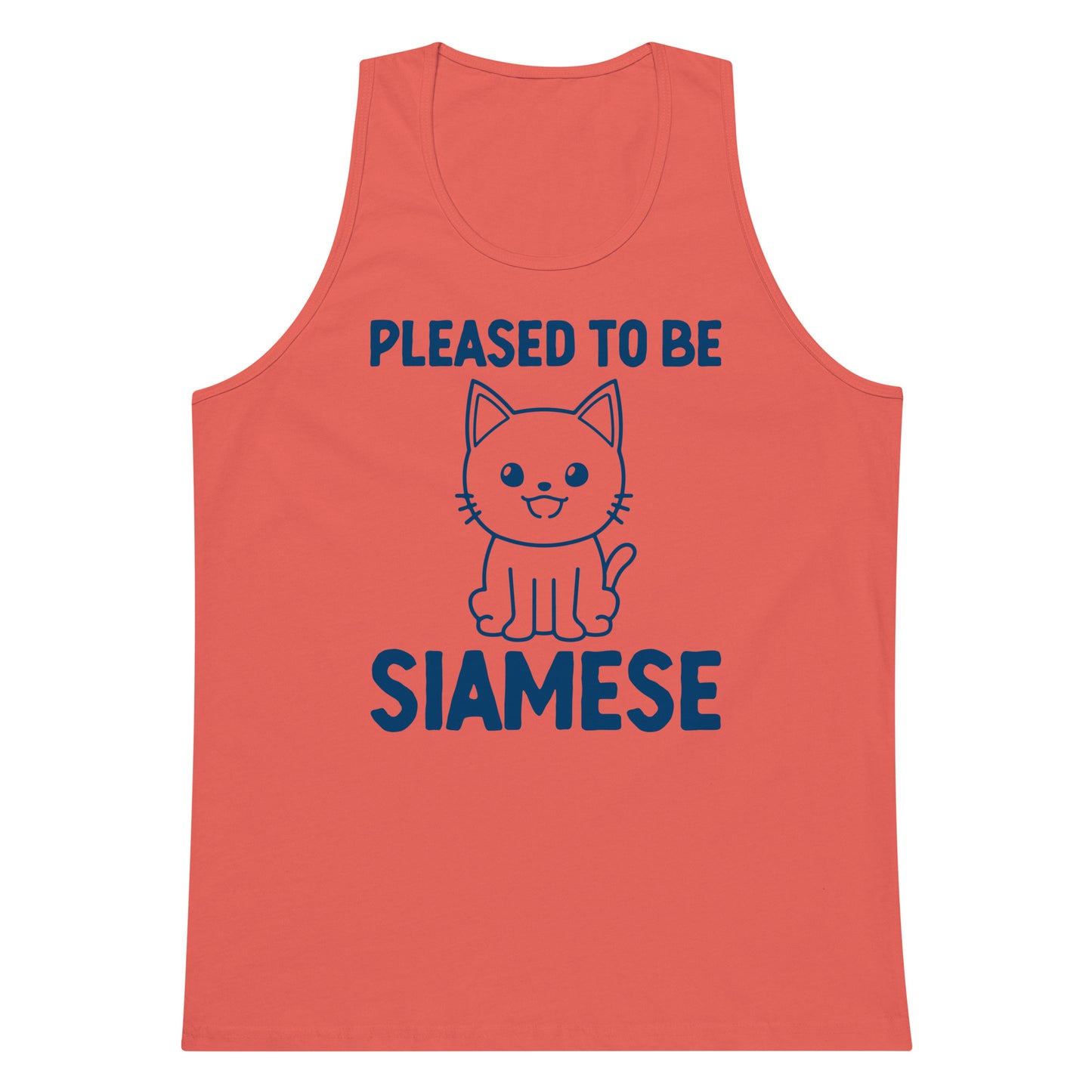 Please To Be Siamese Men’s premium tank top