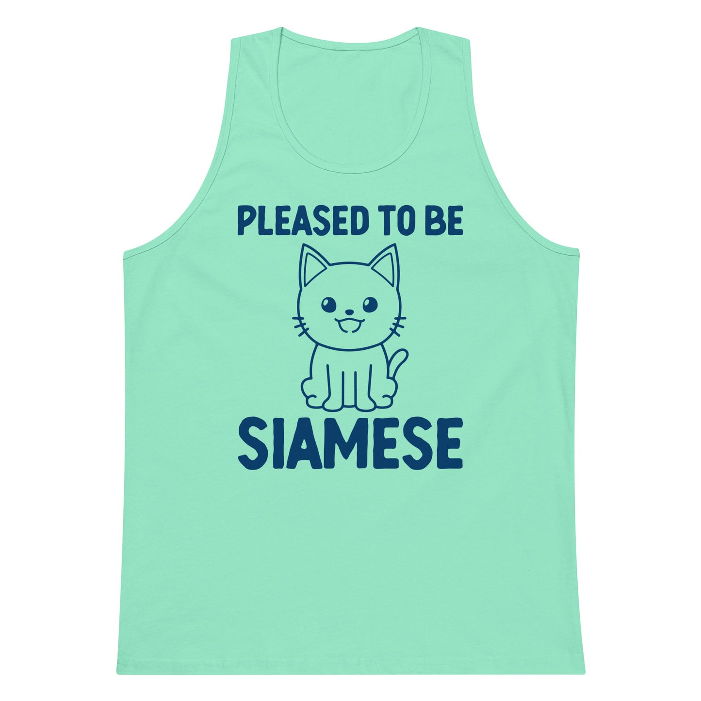Please To Be Siamese Men’s premium tank top