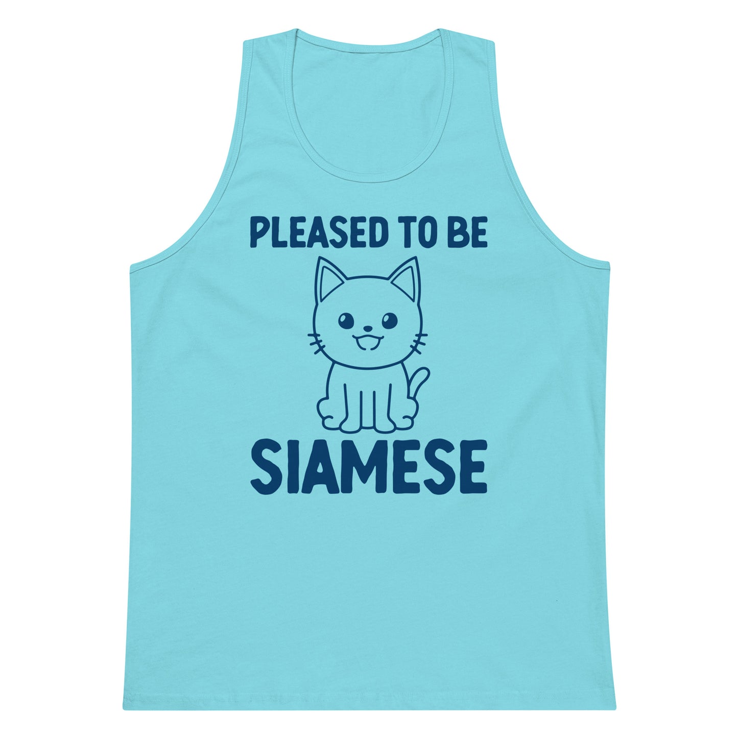 Please To Be Siamese Men’s premium tank top