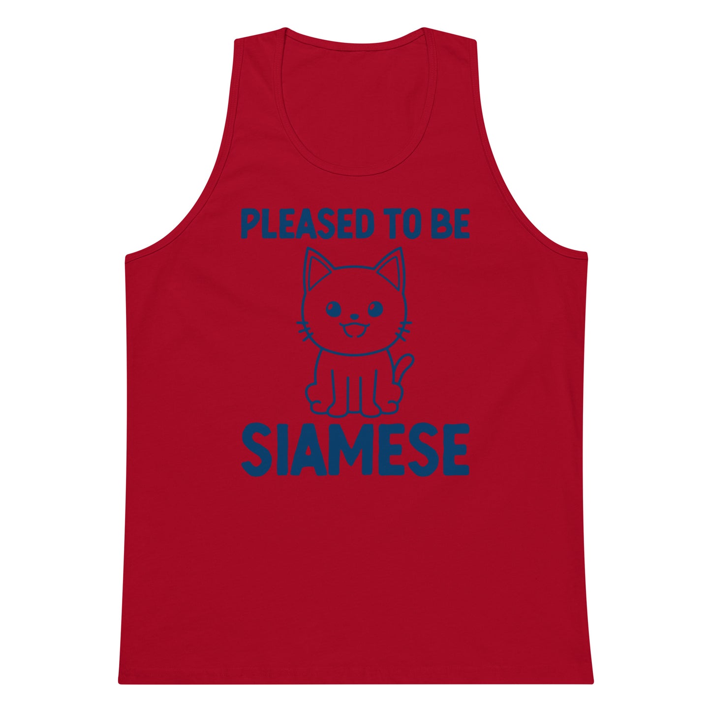 Please To Be Siamese Men’s premium tank top