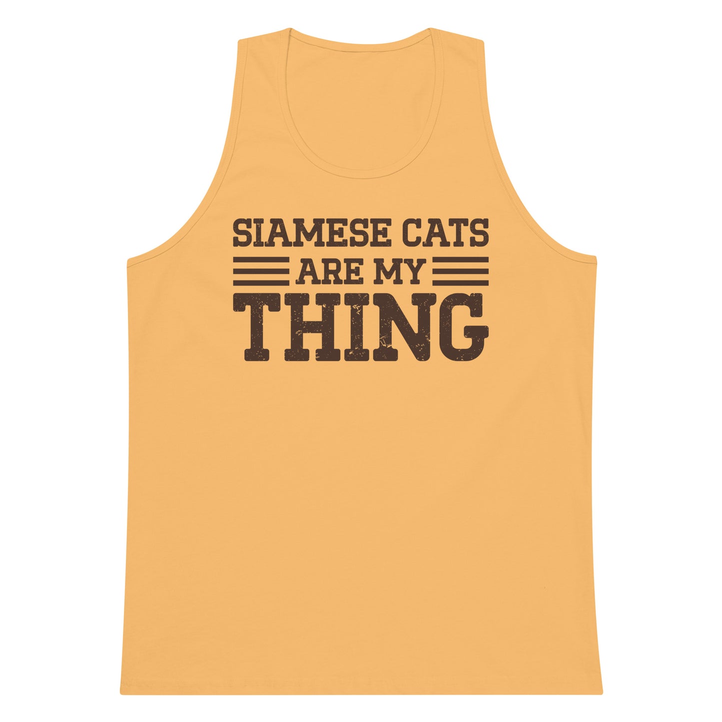 Siamese Cats Are My Thing Men’s premium tank top