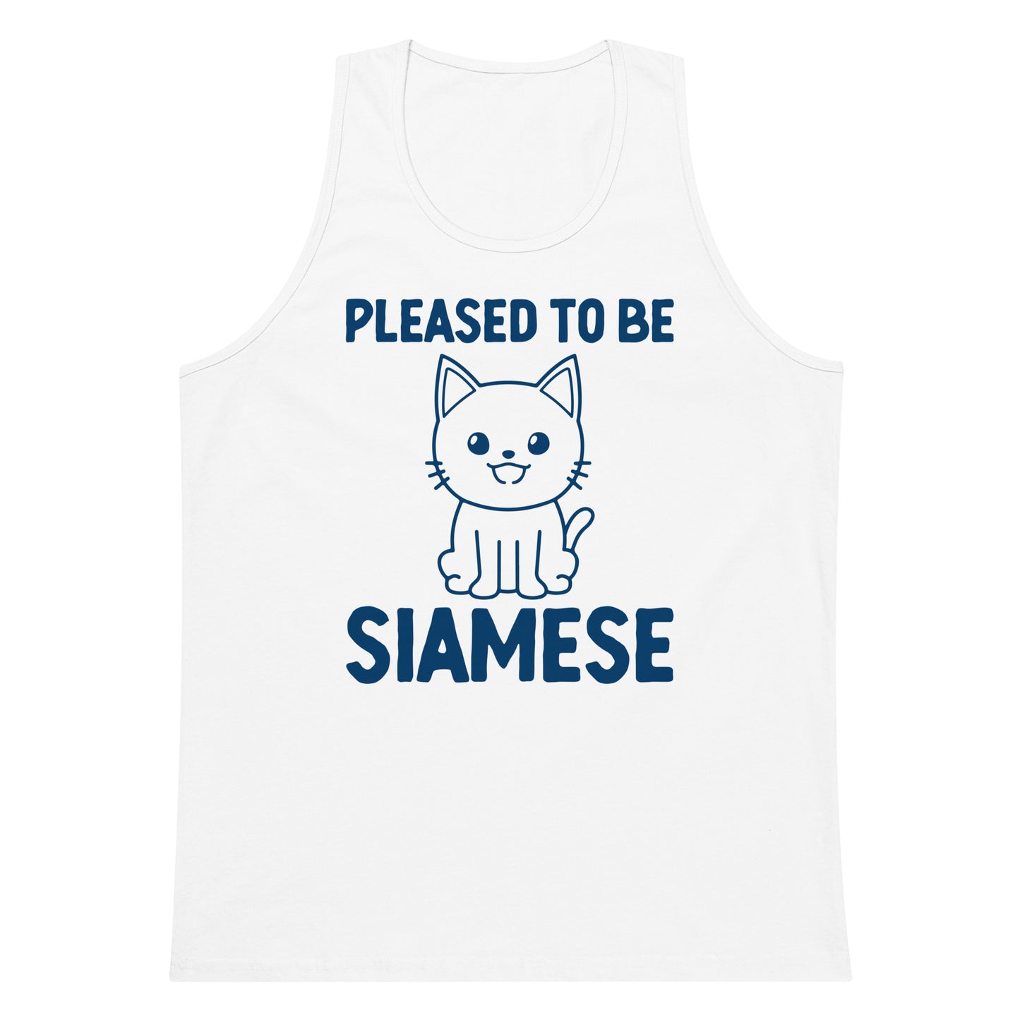 Please To Be Siamese Men’s premium tank top