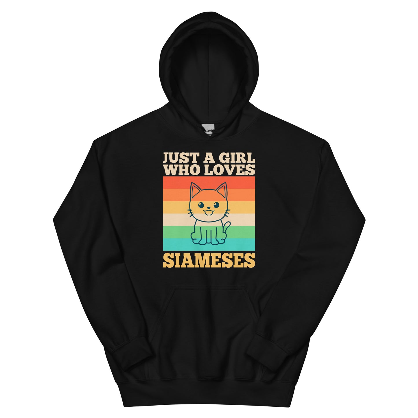 Just A Girl Who Loves Siameses Unisex Hoodie