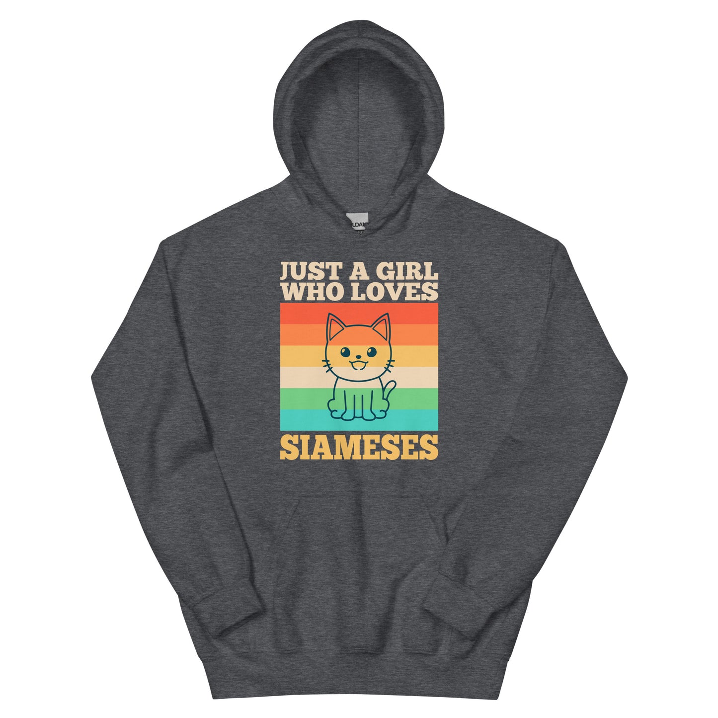 Just A Girl Who Loves Siameses Unisex Hoodie