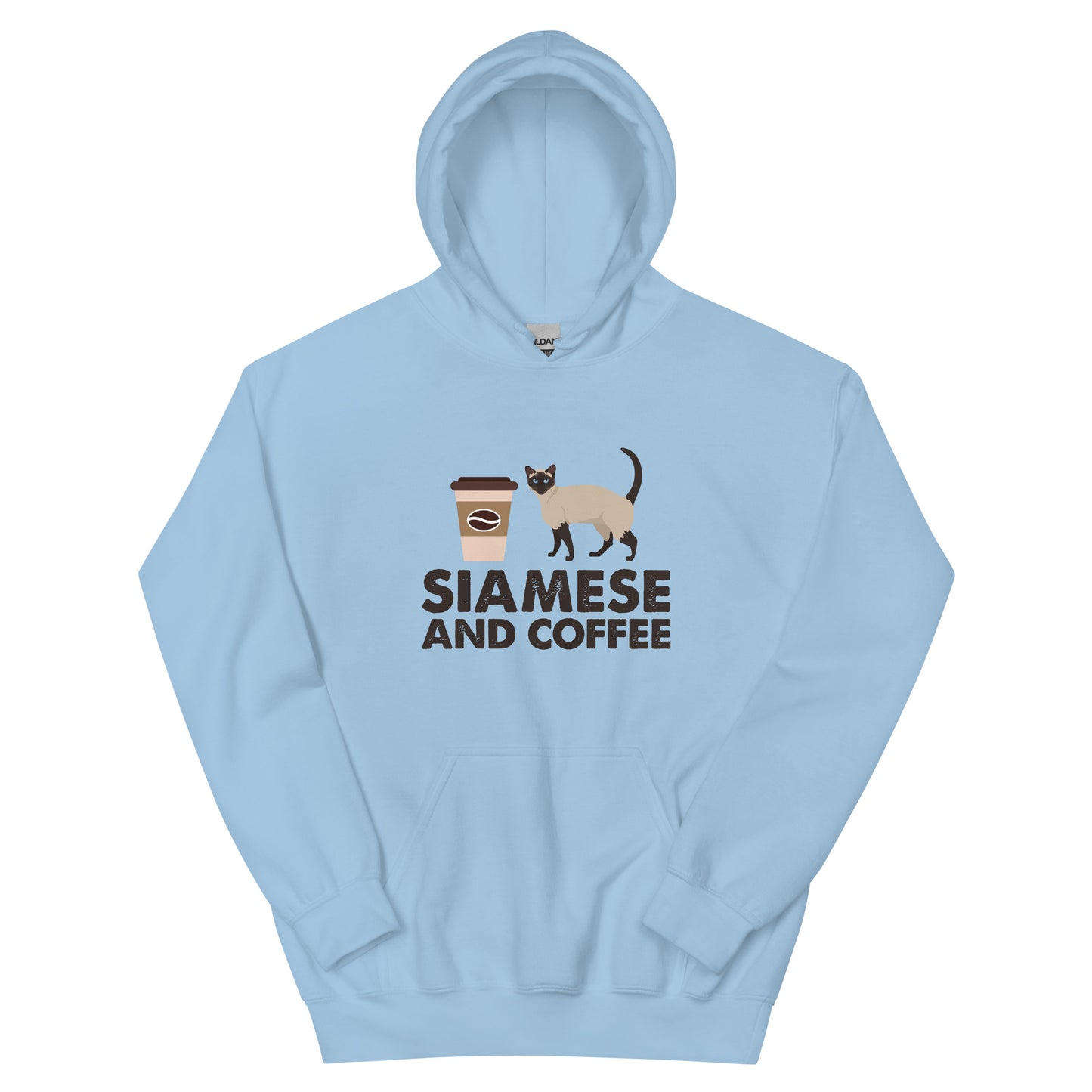 Siamese And Coffee Unisex Hoodie