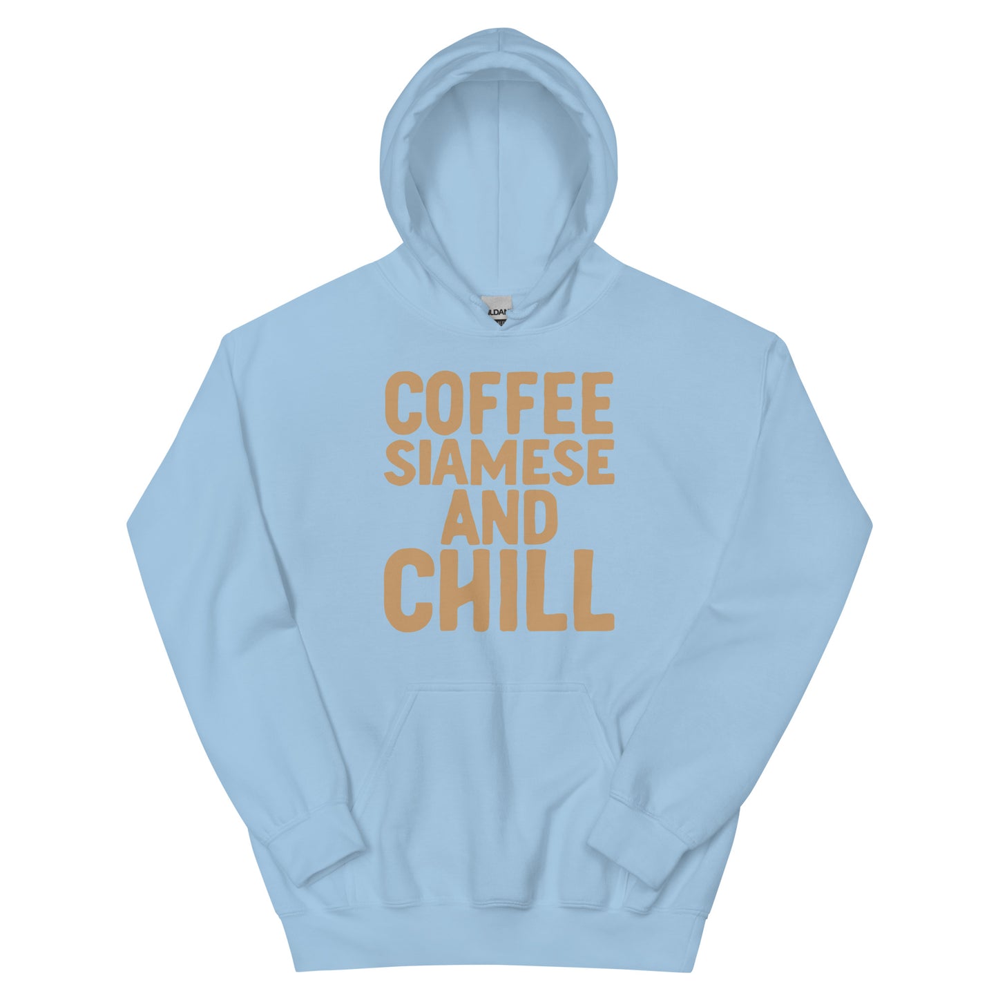Coffee Siamese And Chill Unisex Hoodie