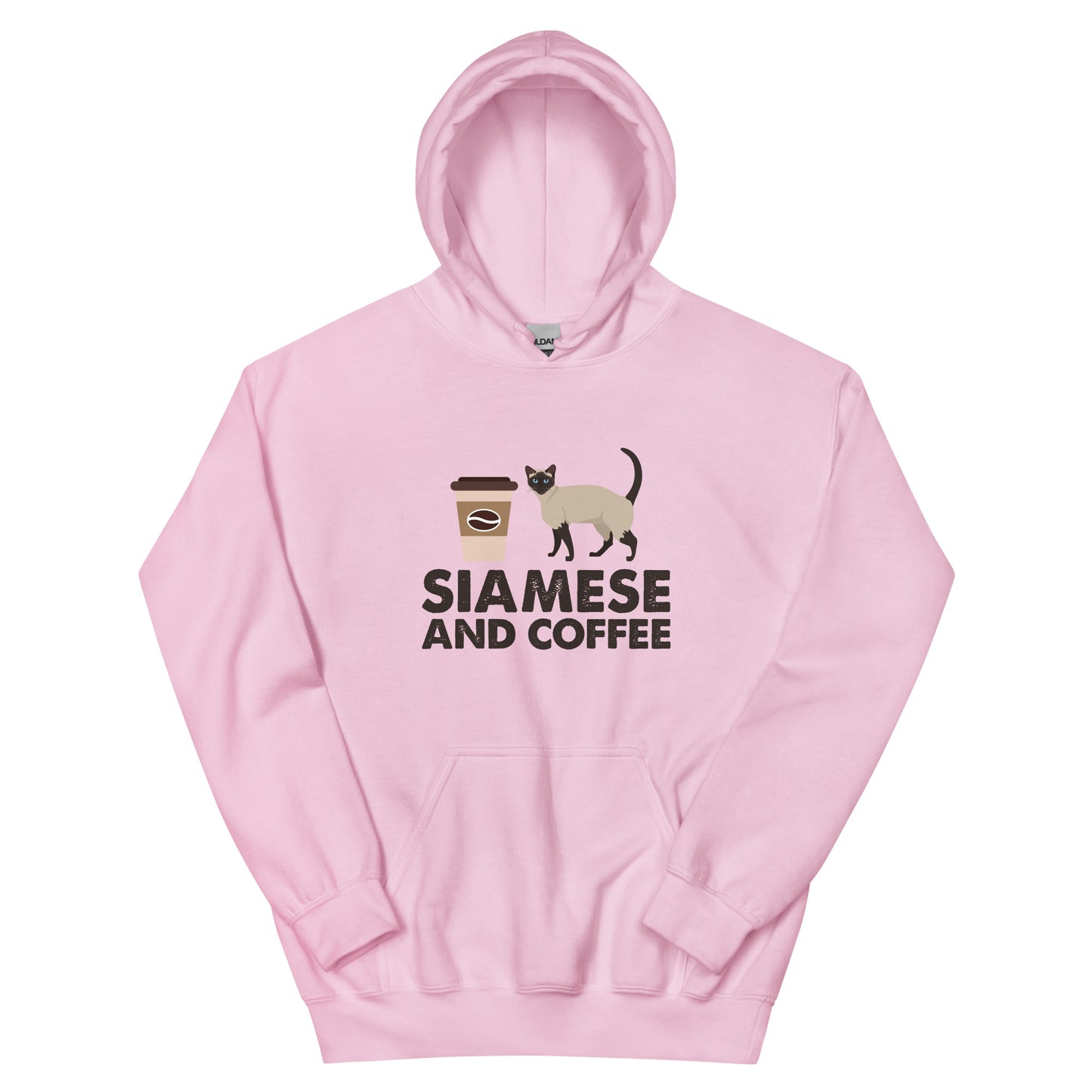 Siamese And Coffee Unisex Hoodie