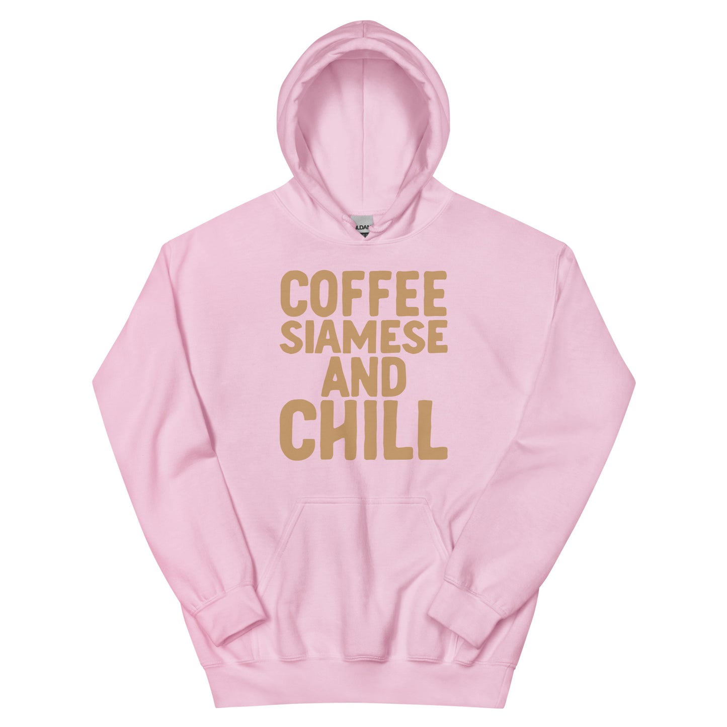 Coffee Siamese And Chill Unisex Hoodie