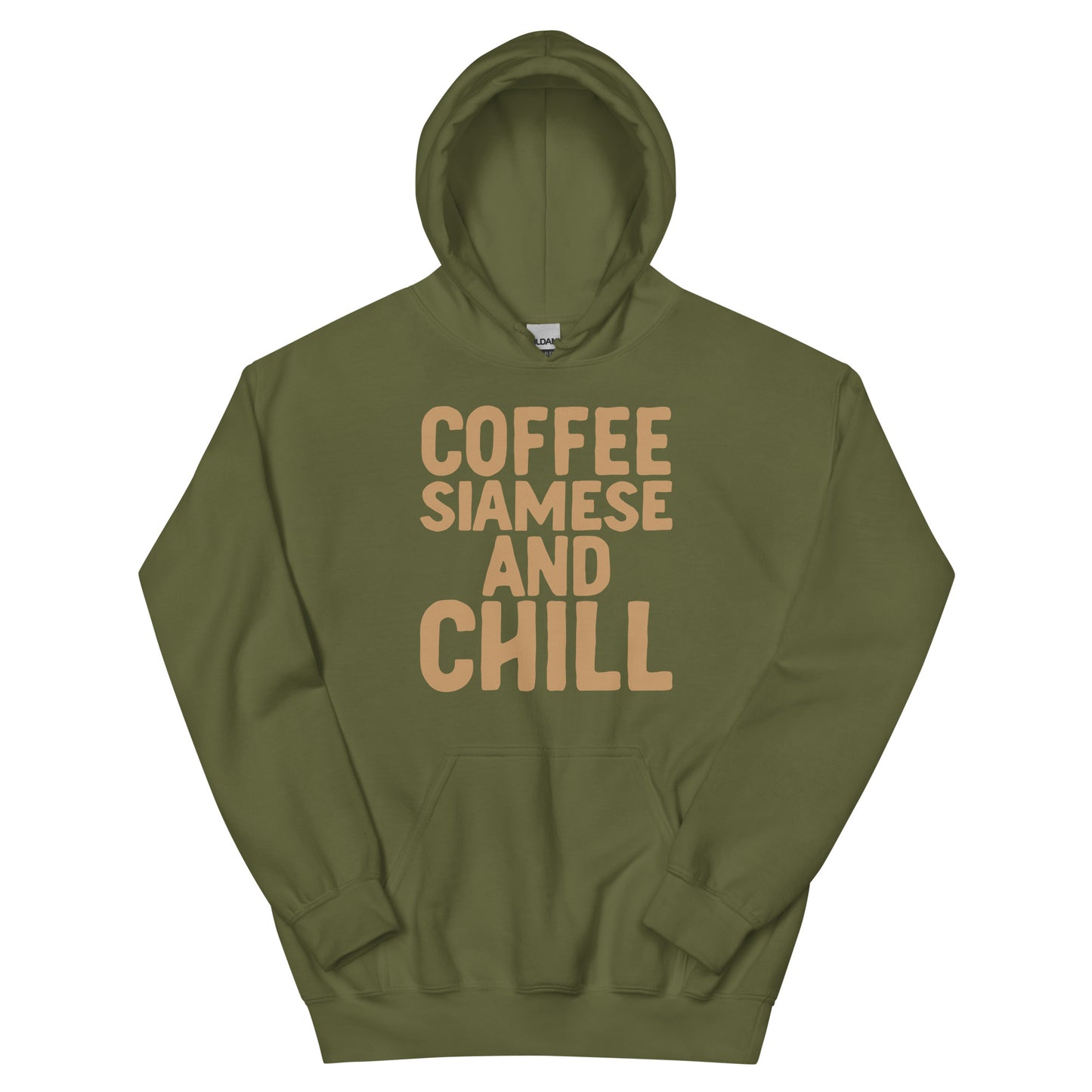 Coffee Siamese And Chill Unisex Hoodie