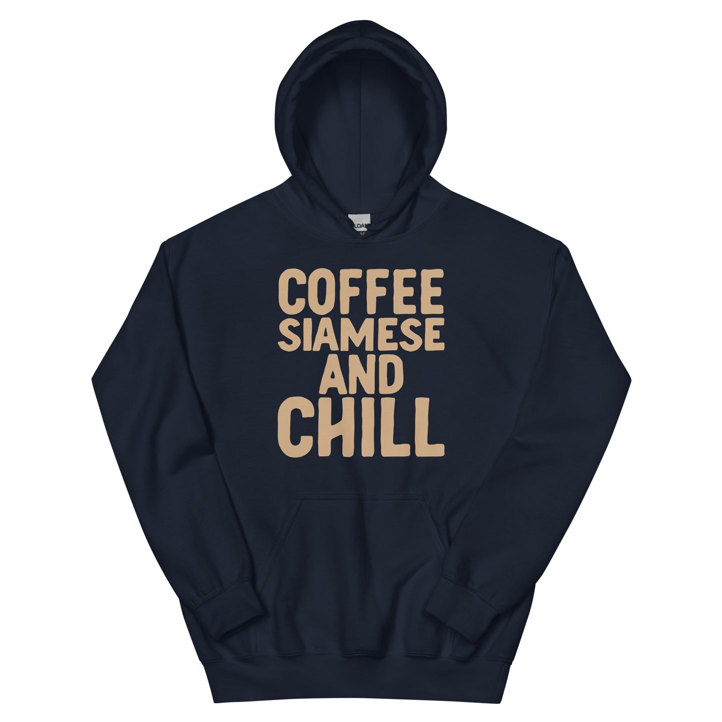 Coffee Siamese And Chill Unisex Hoodie