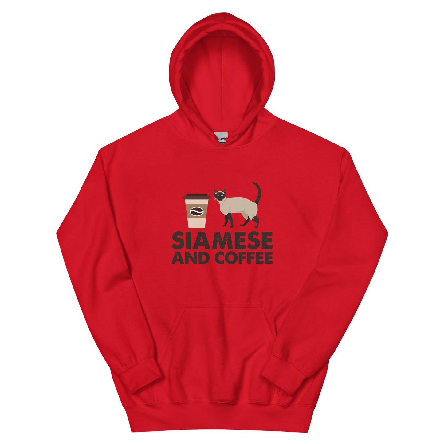 Siamese And Coffee Unisex Hoodie