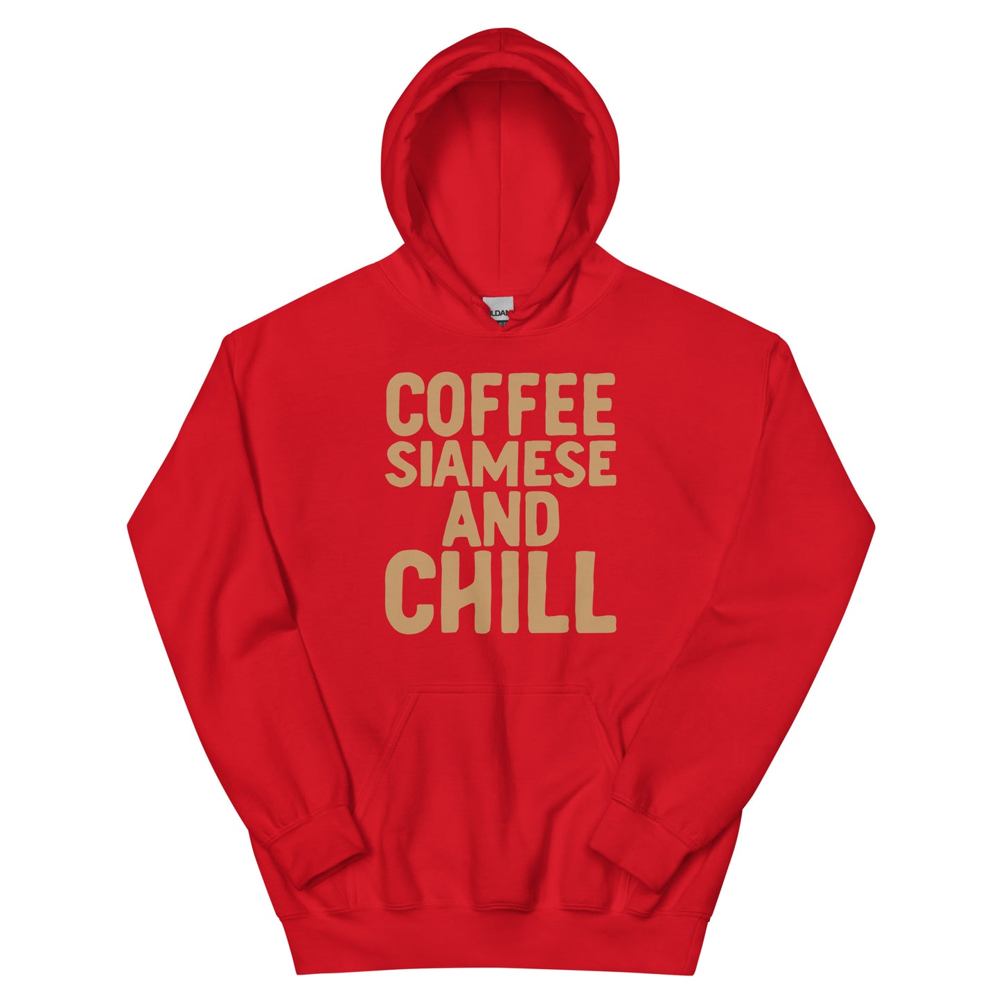 Coffee Siamese And Chill Unisex Hoodie