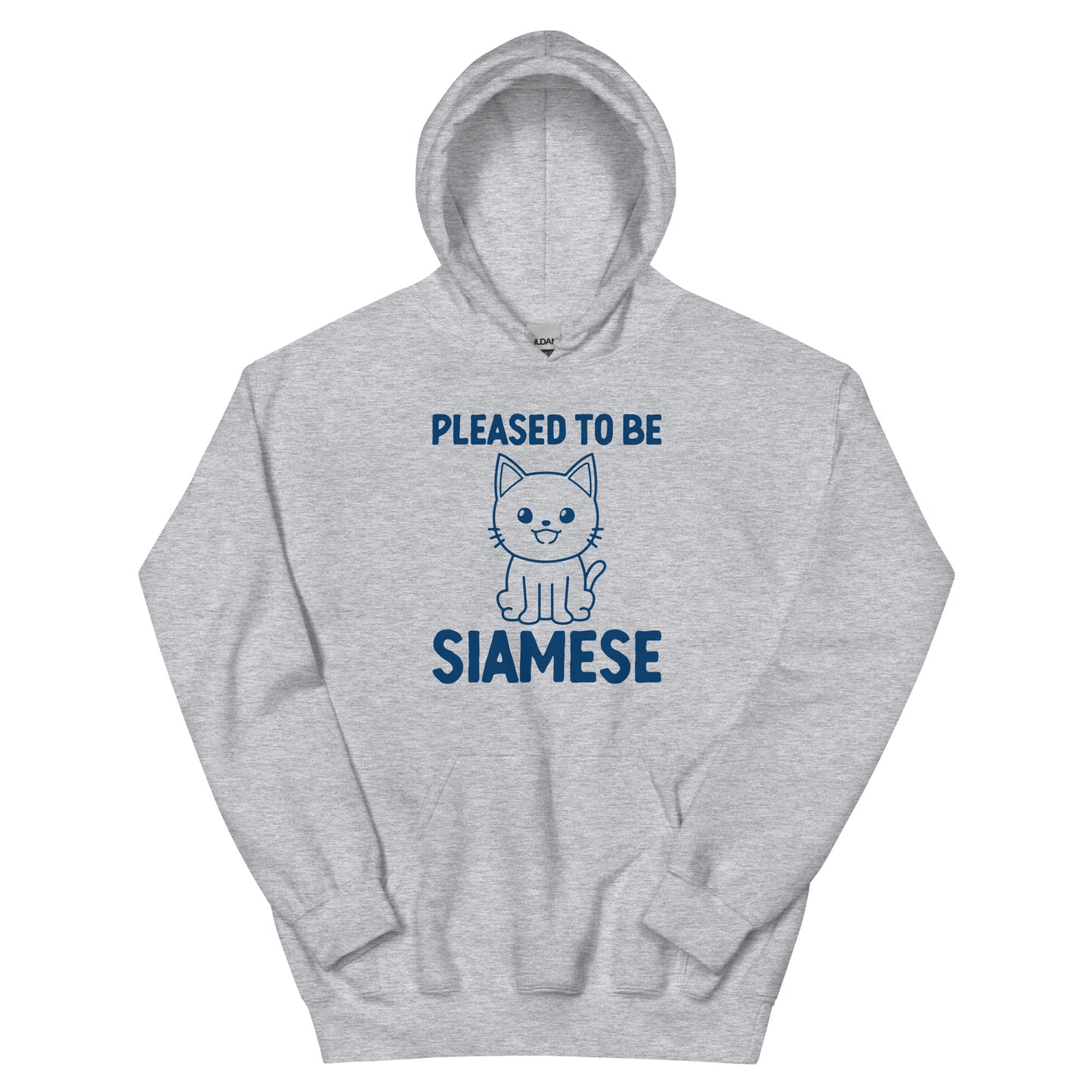 Pleased To Be Siamese Unisex Hoodie