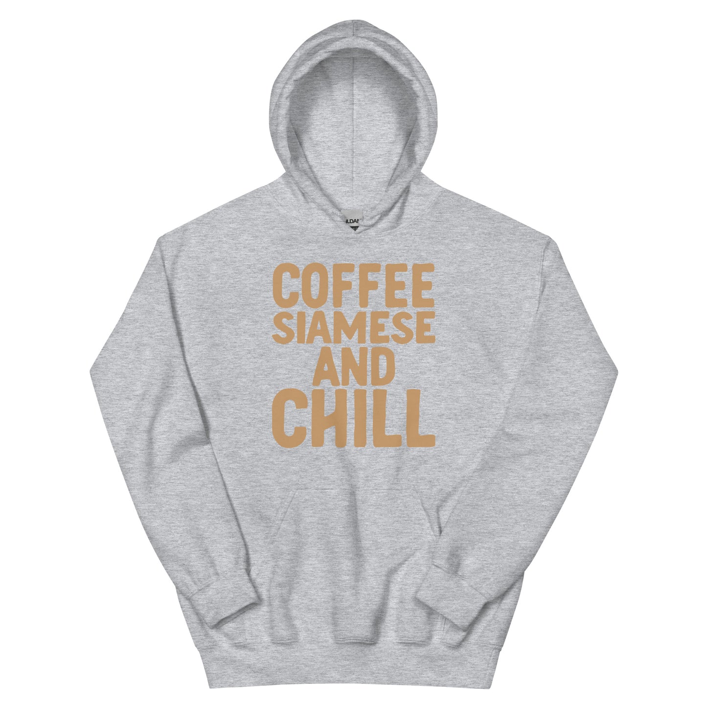 Coffee Siamese And Chill Unisex Hoodie