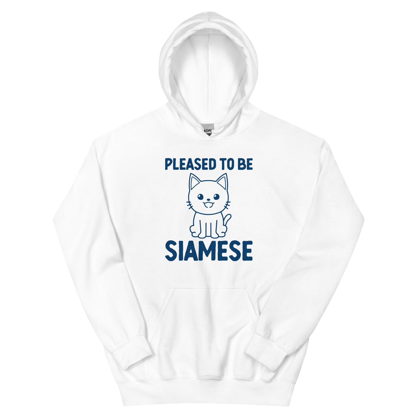 Pleased To Be Siamese Unisex Hoodie