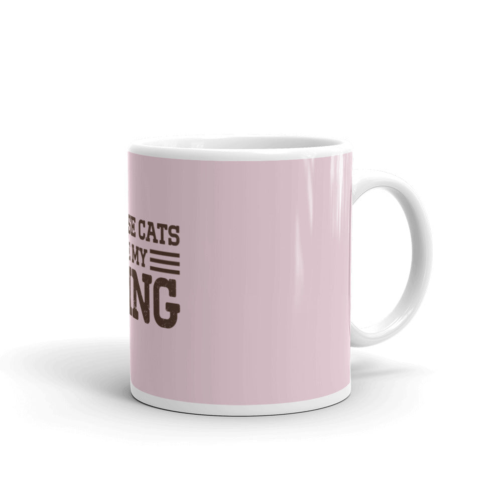 Siamese Cats Are My Thing glossy mug