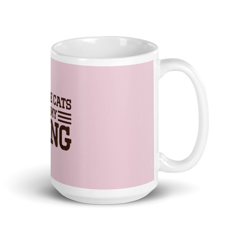 Siamese Cats Are My Thing glossy mug